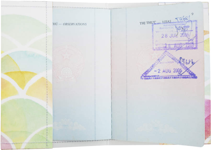 Download Japan Waves Slim Passport Covers Paper ClipartKey