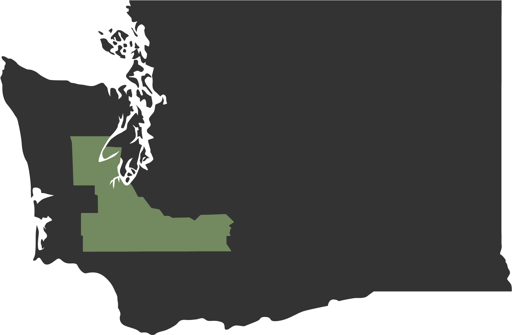 Download Washington Vector Map - Washington State Flag Map - ClipartKey