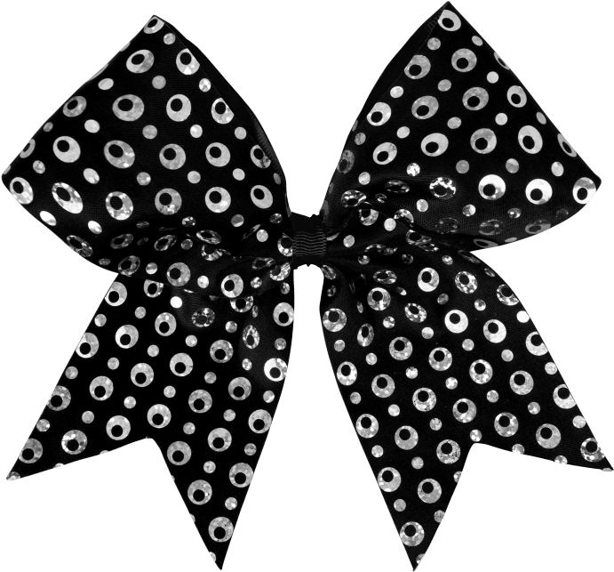 Download Cheerleading Bow Clipart Black And White - Red Cheer Bow Png ...
