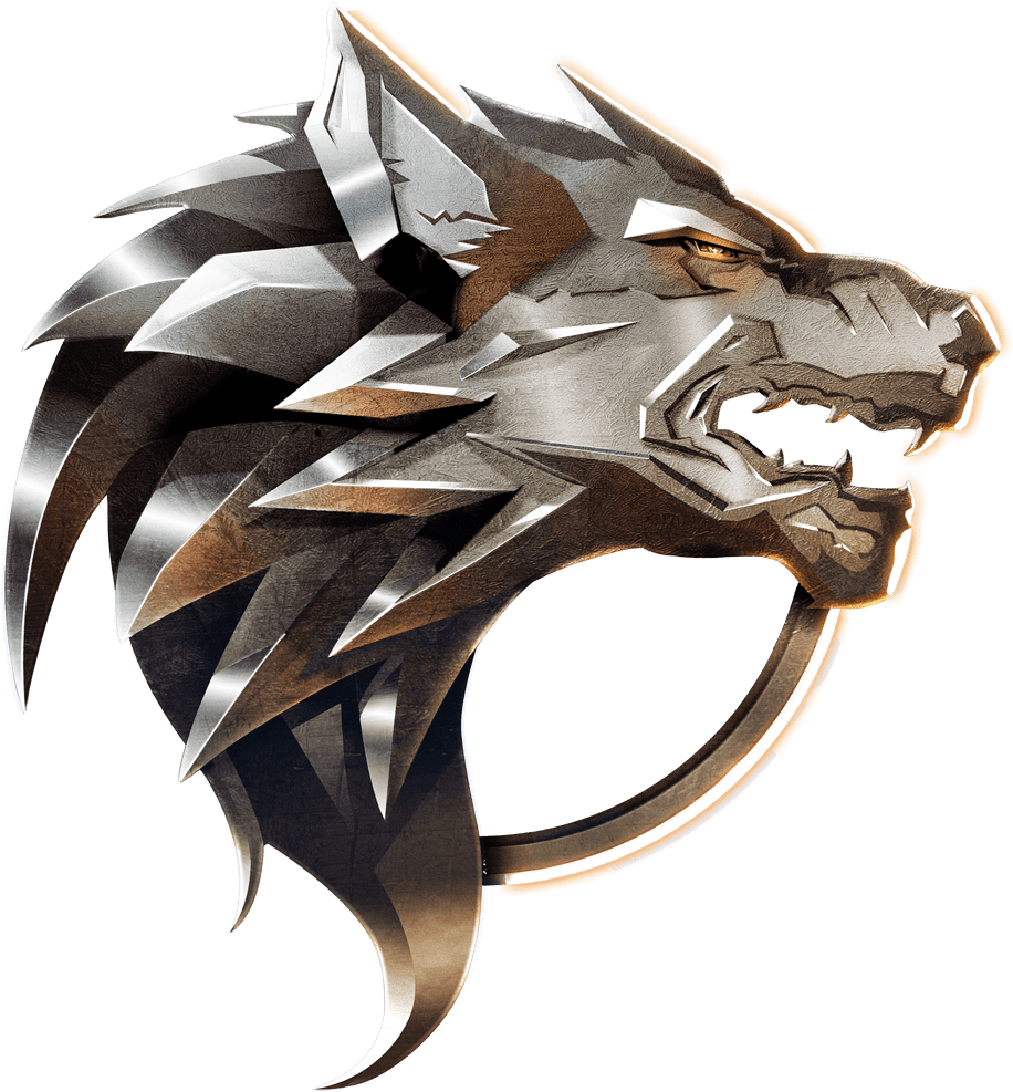 Download Transparent Lone Wolf Png - Wolf Logo Png Hd - ClipartKey