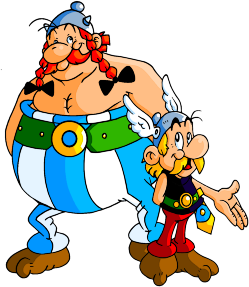 Download Transparent Asterix Png - Asterix And Obelix - ClipartKey