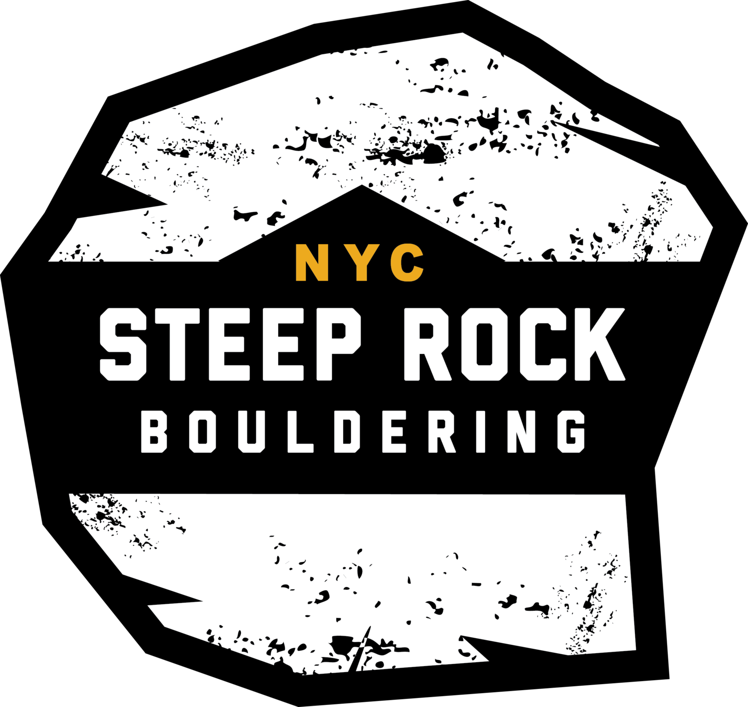 Download Steep Rock Bouldering Steep Rock, Bouldering, New York Bouldering Logo ClipartKey