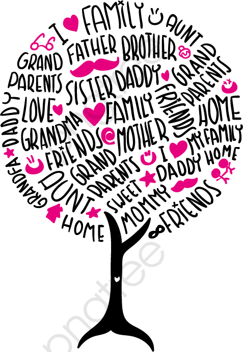 Download Transparent Family Tree Clip Art - Transparent Background