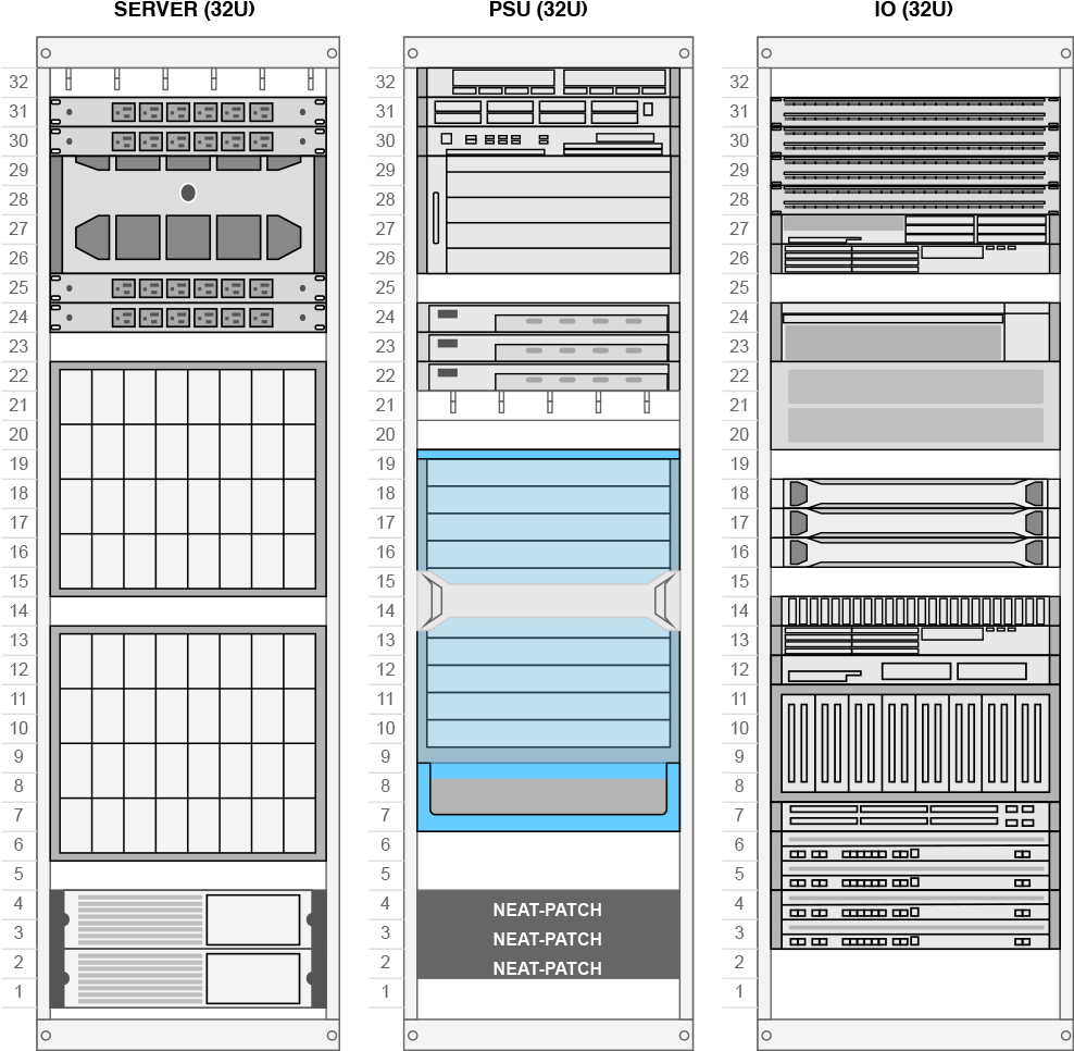 Download Rack Diagram - Draw Io Server Rack - ClipartKey