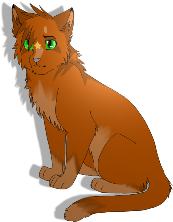 Download Warrior Clipart Orange Transparent Warrior Cats Firestar