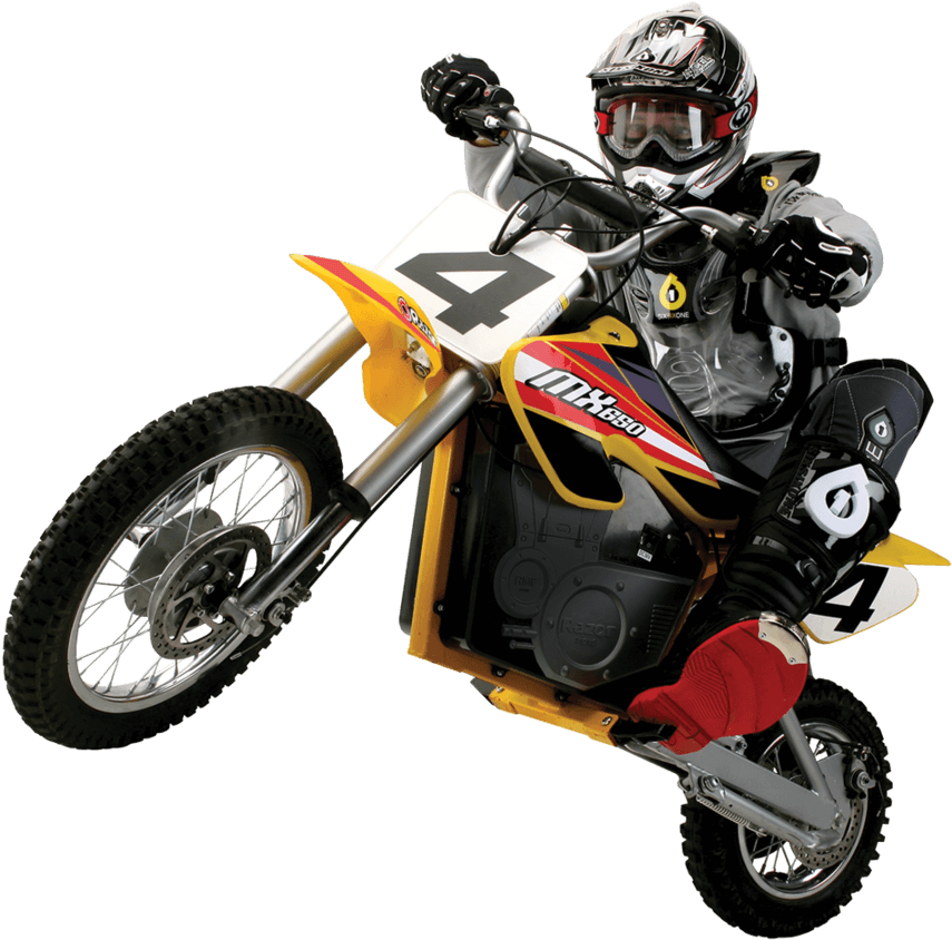 Download Moto Razor Mx650 Clipart , Png Download - Yellow Razor Dirt ...