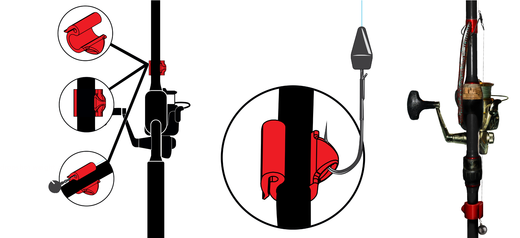 Download Transparent Fish Hook Clipart Cal Coast Fishing Cali Clip