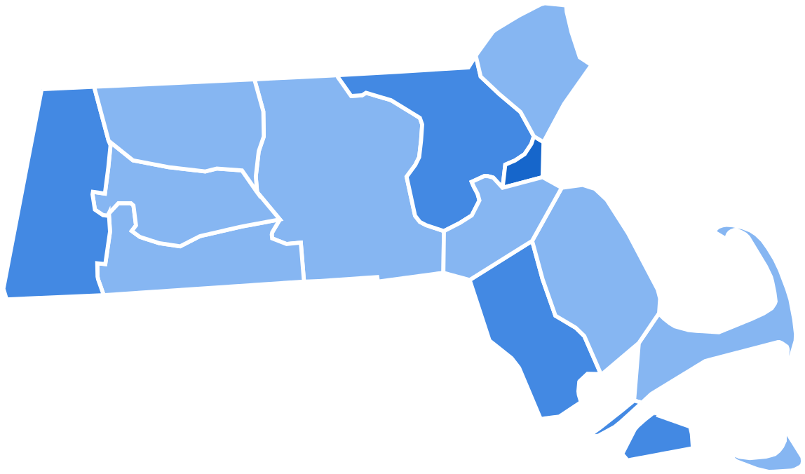Download Massachusetts Election Results By County, Clipart