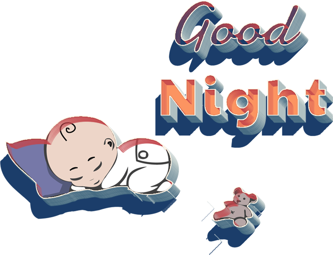 Download Good Night Png Clipart - Good Night Transparent Png - ClipartKey