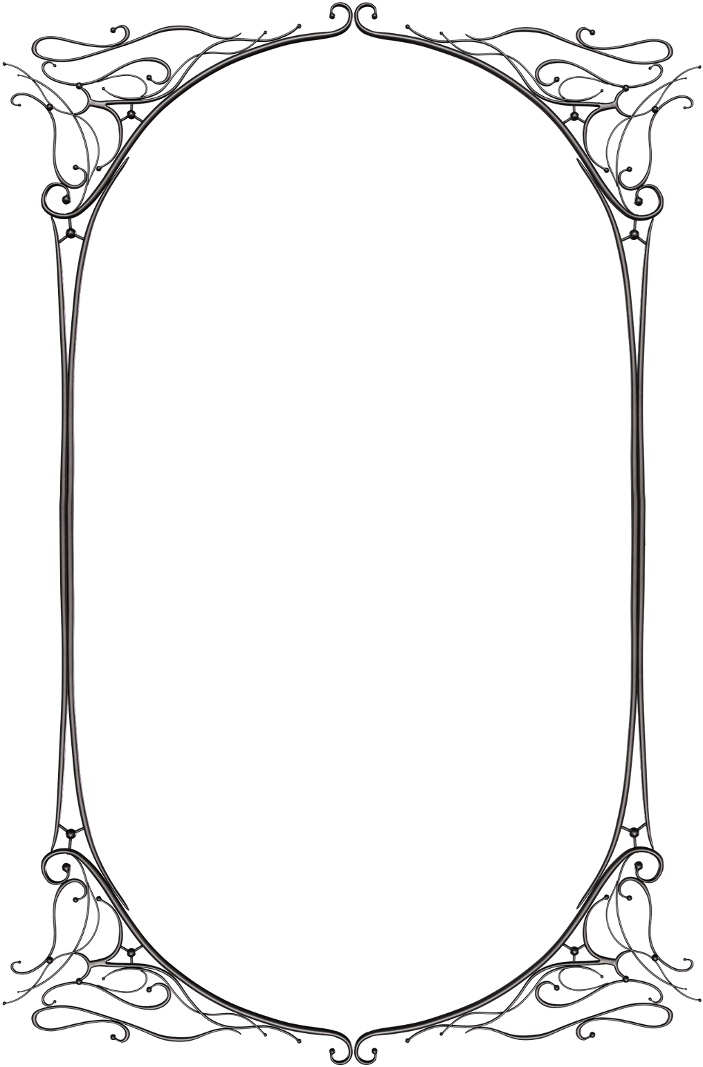 Download Transparent Rustic Frame Clipart - Transparent Fantasy Border ...