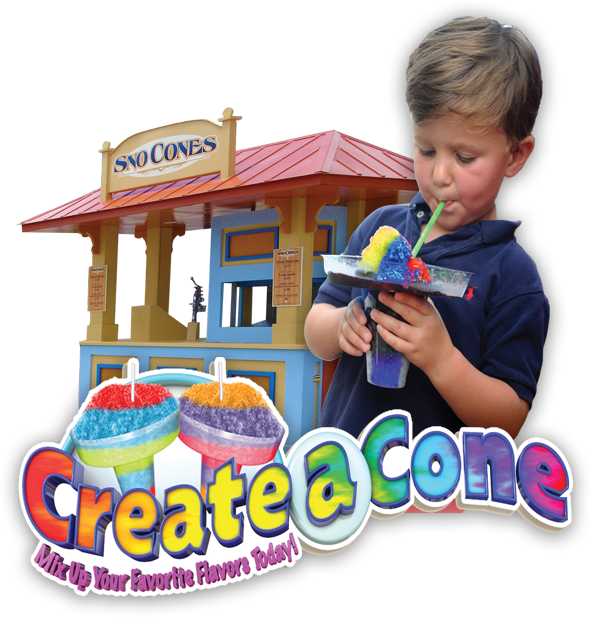 Download Create A Cone Self Service Snow Cone Stand Child ClipartKey