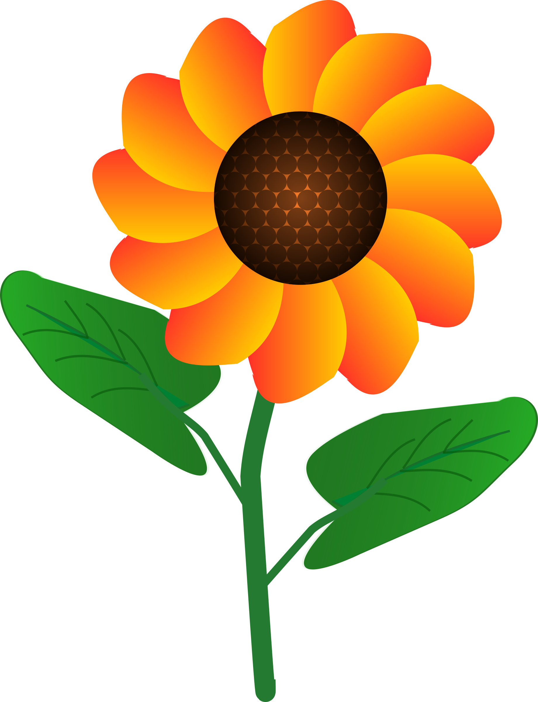 Free Free 284 Simple Sunflower Clipart Png SVG PNG EPS DXF File