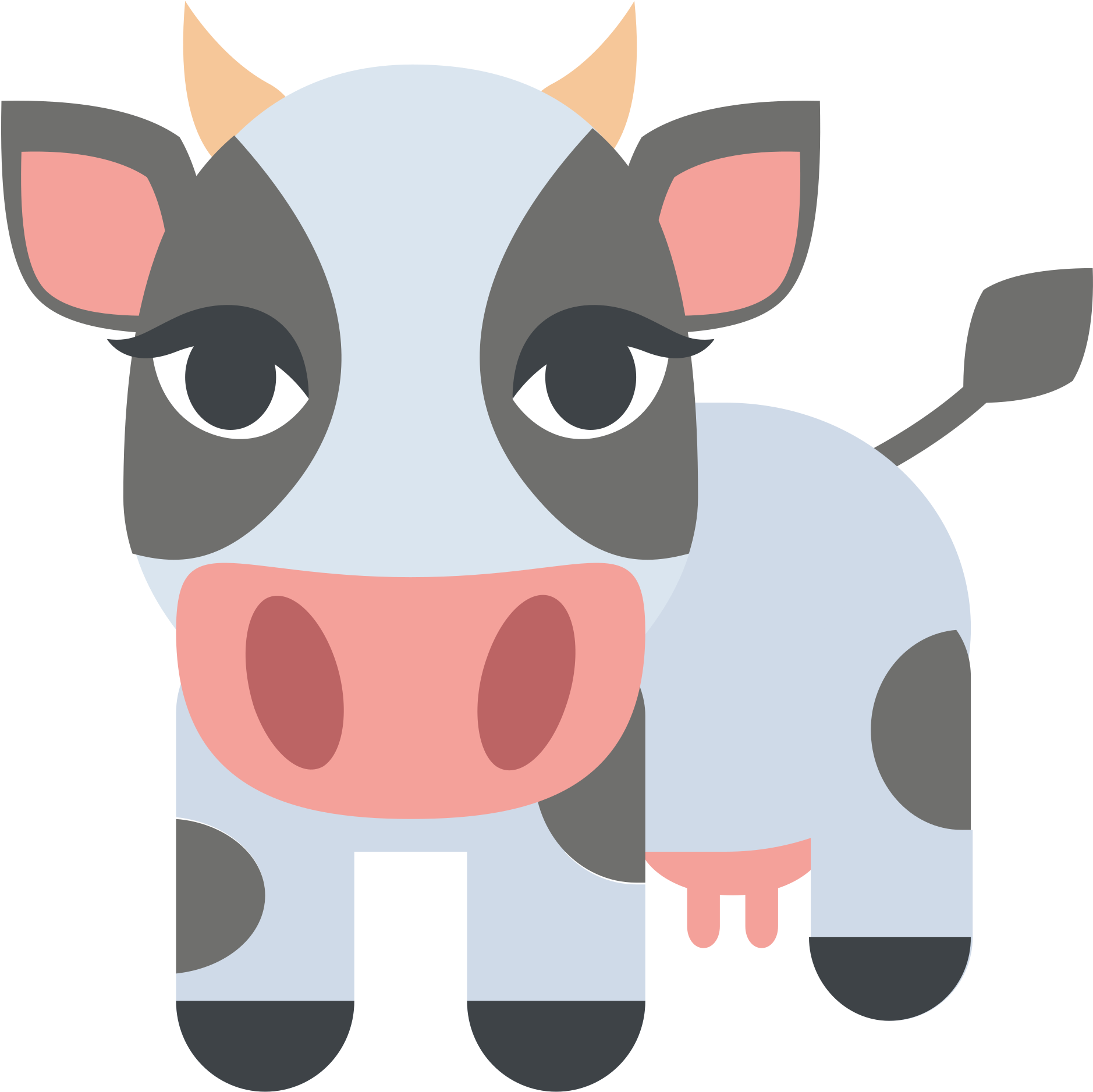 Download Emoji Clipart Cow ClipartKey