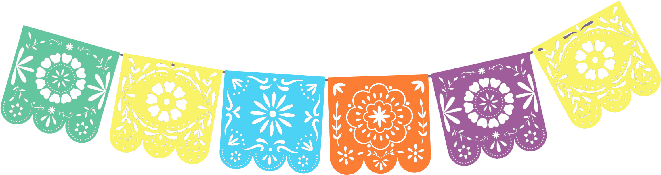 Download Blog Feat Papel Picado Banner Clipart ClipartKey