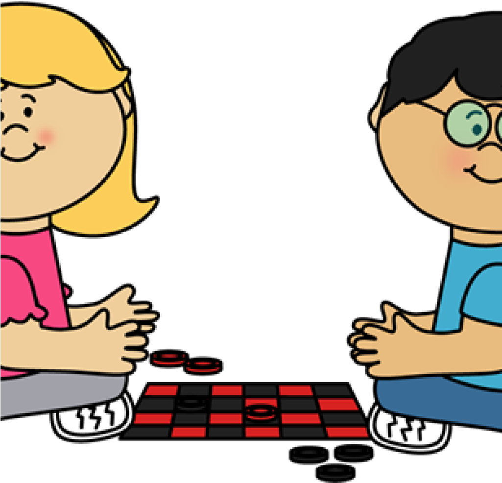 Download Kids Playing Clipart Kids Playing Checkers Clip Art