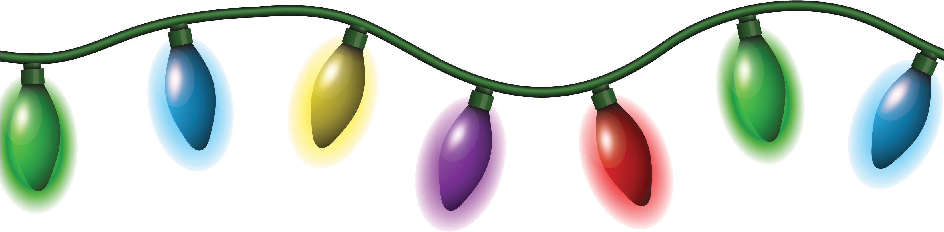 Download Christmas Lights Clipart Transparent Png Christmas Lights