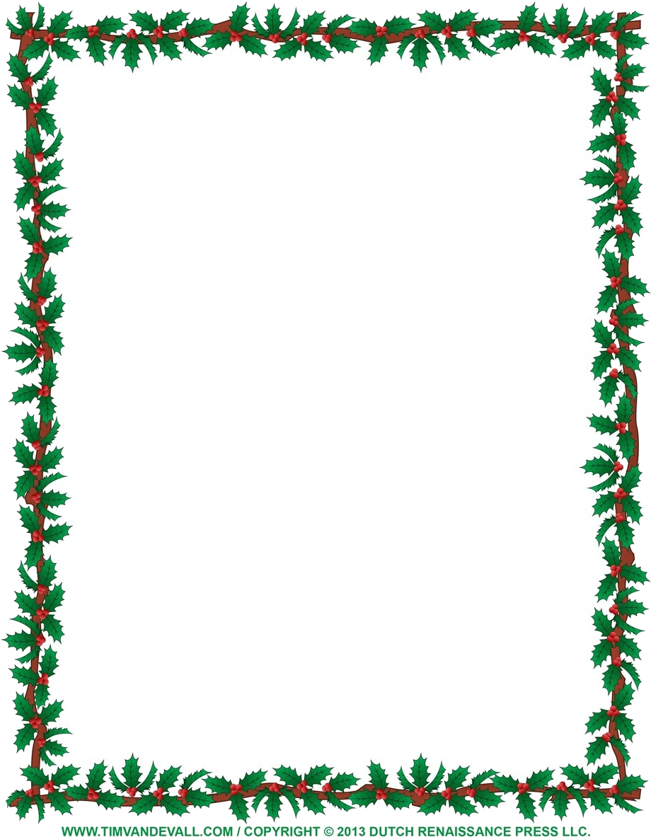 Download Christmas Border Clip Art Borders For Word Documents - Clip ...