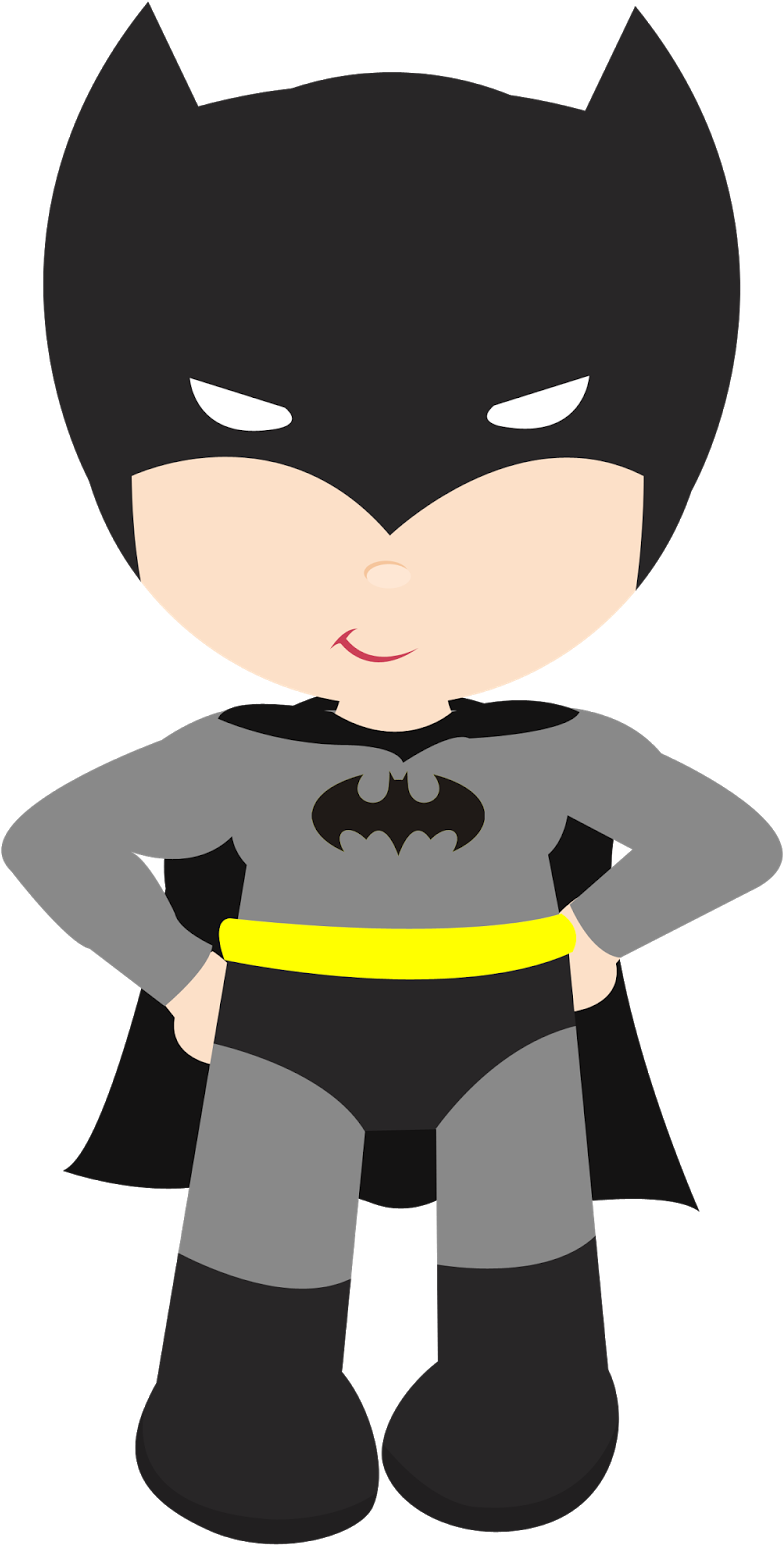 Download Clipart Baby Superhero - Superman Batman Spiderman Art
