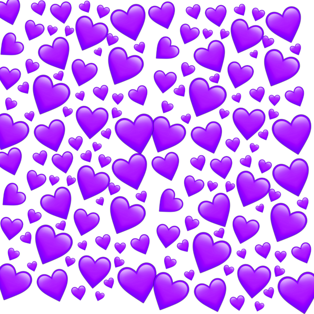 Download Transparent Purple Hearts Clipart - Transparent Purple Heart