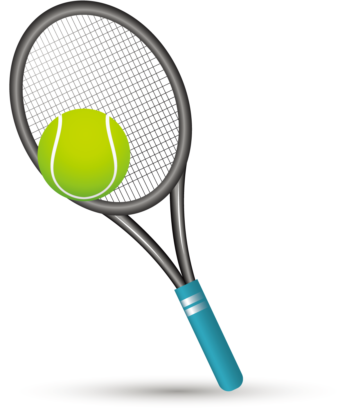 Download Transparent Tenis Png Tennis Ball And Racket Png ClipartKey