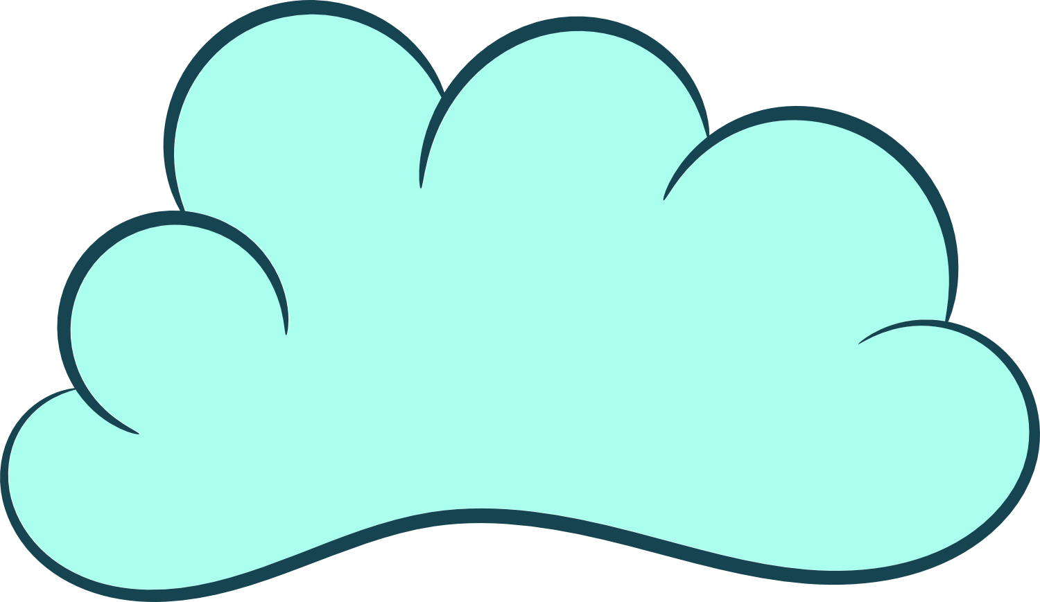 Download Clipart Cloud - Cloud Cartoon Transparent Background - ClipartKey