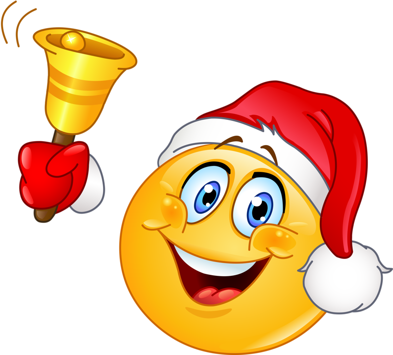 Download Clip Art Christmas Smiley Faces - Merry Christmas Emoji - ClipartKey