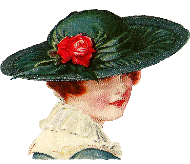 Download Old Fashioned Hat Clipart ClipartKey