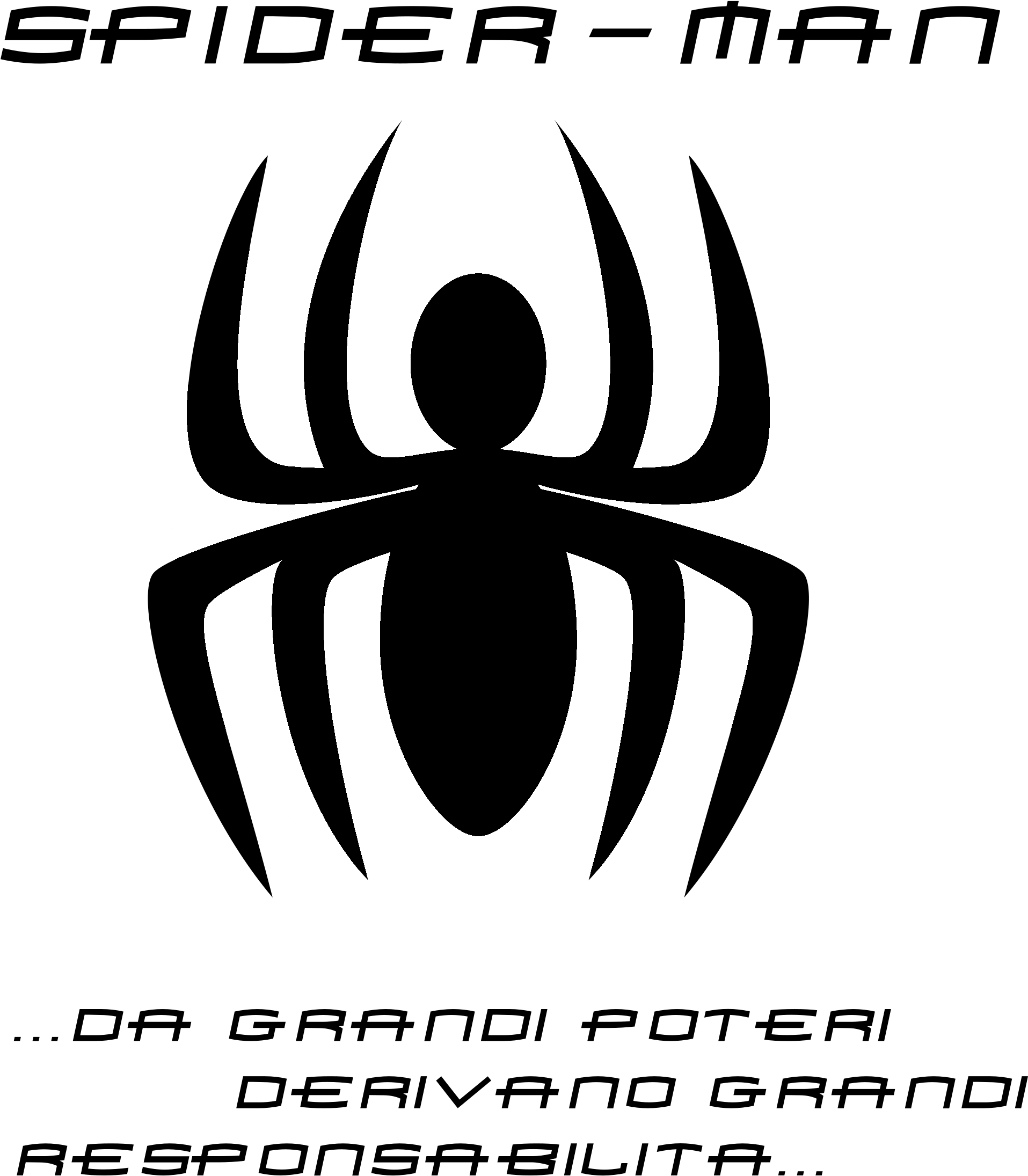 Home. iron man logo. halloween spider black and white. 