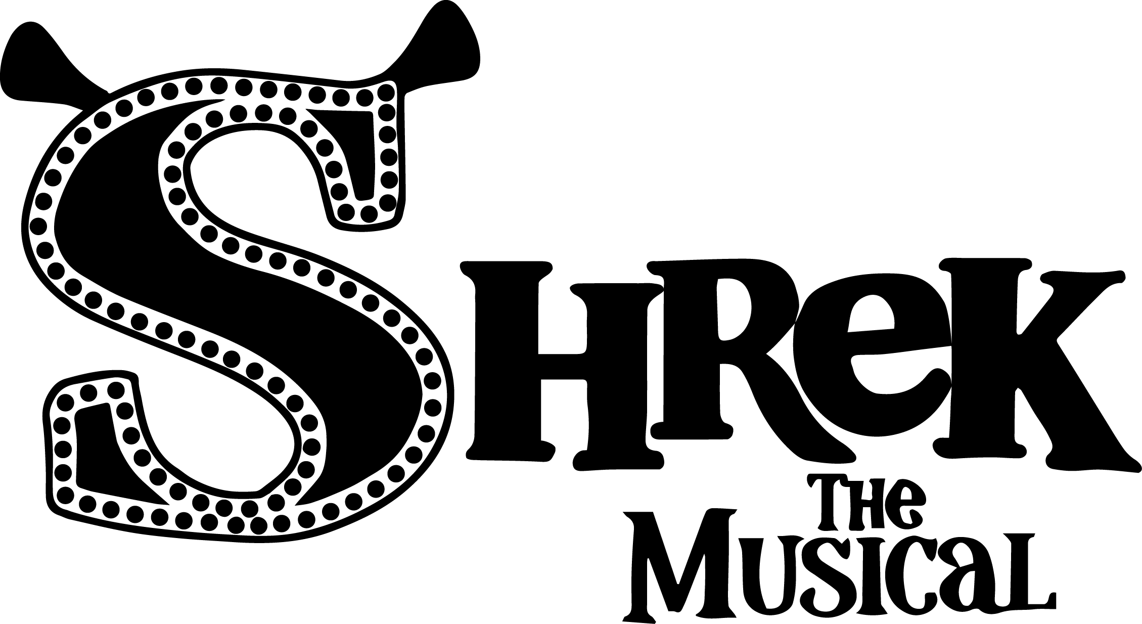 Download Transparent Shrek Png Shrek The Musical Logo Png ClipartKey