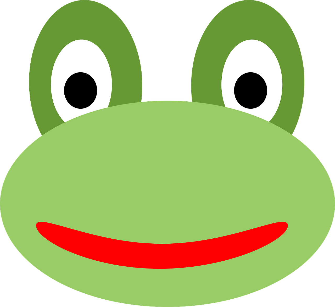 Download Cartoon Frog With Blue Eyes In M Frog Eyes Clipart ClipartKey