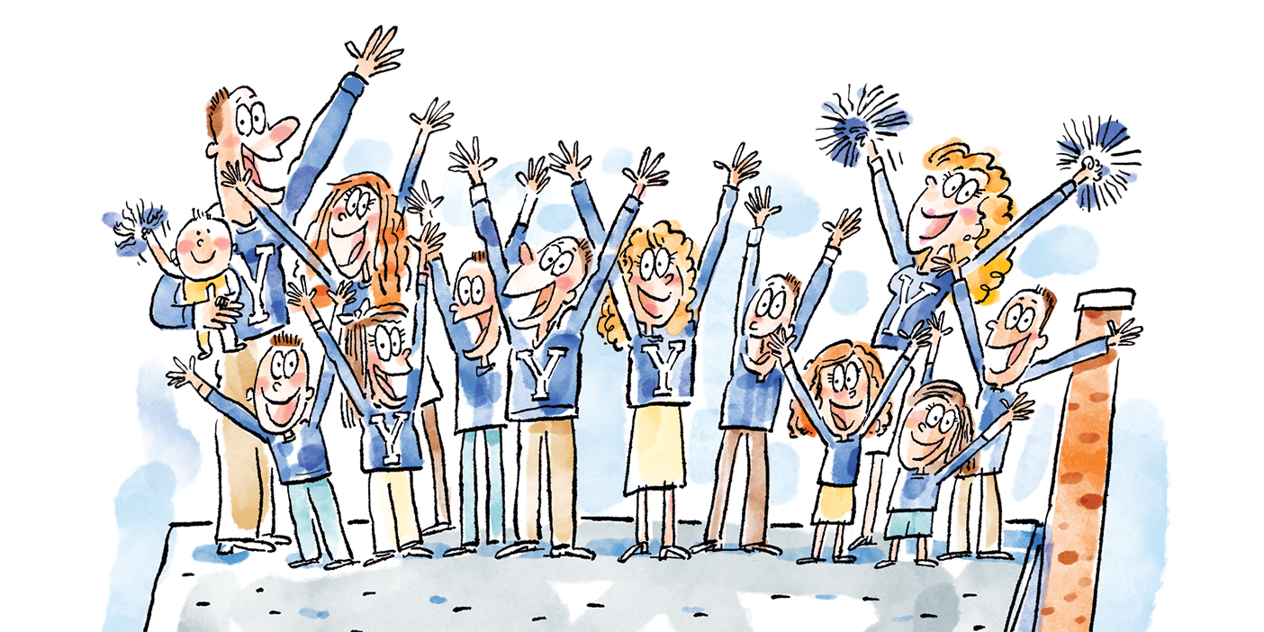 Download Transparent First Day Of Autumn Clipart Cheering Family