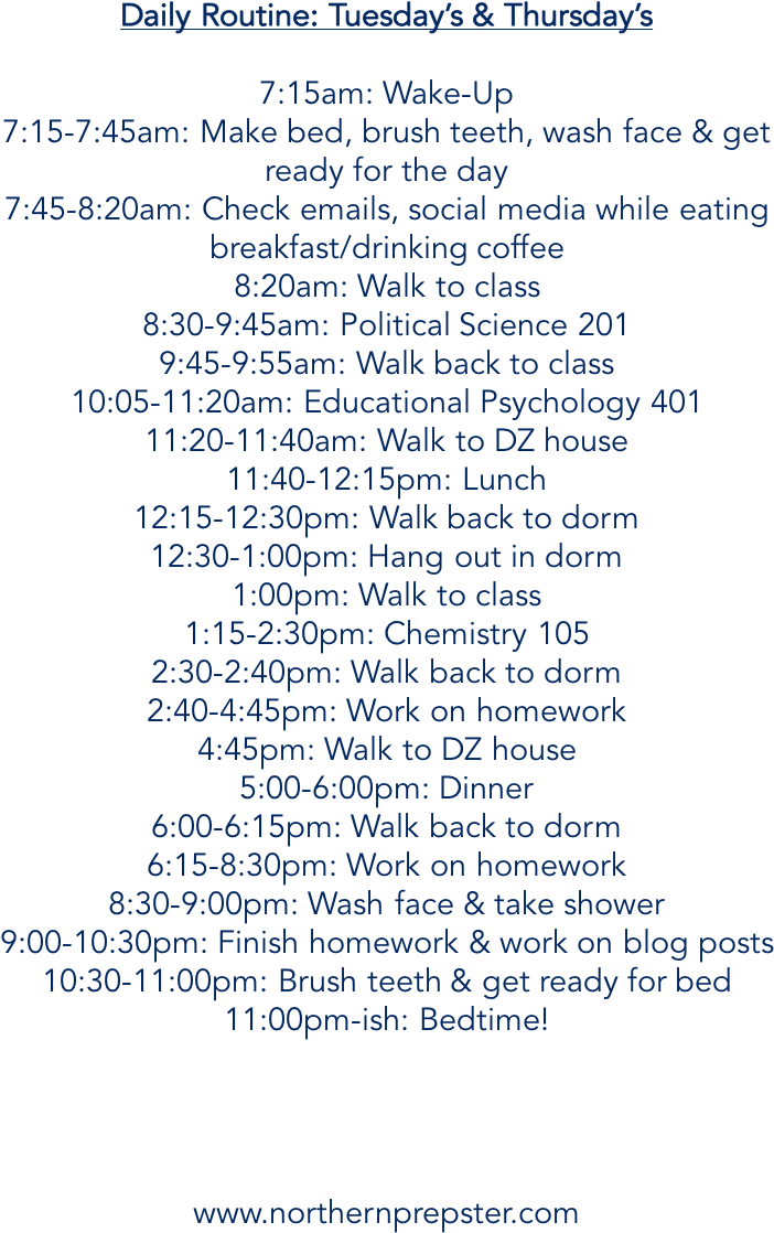download-daily-routine-schedule-for-college-students-clipartkey
