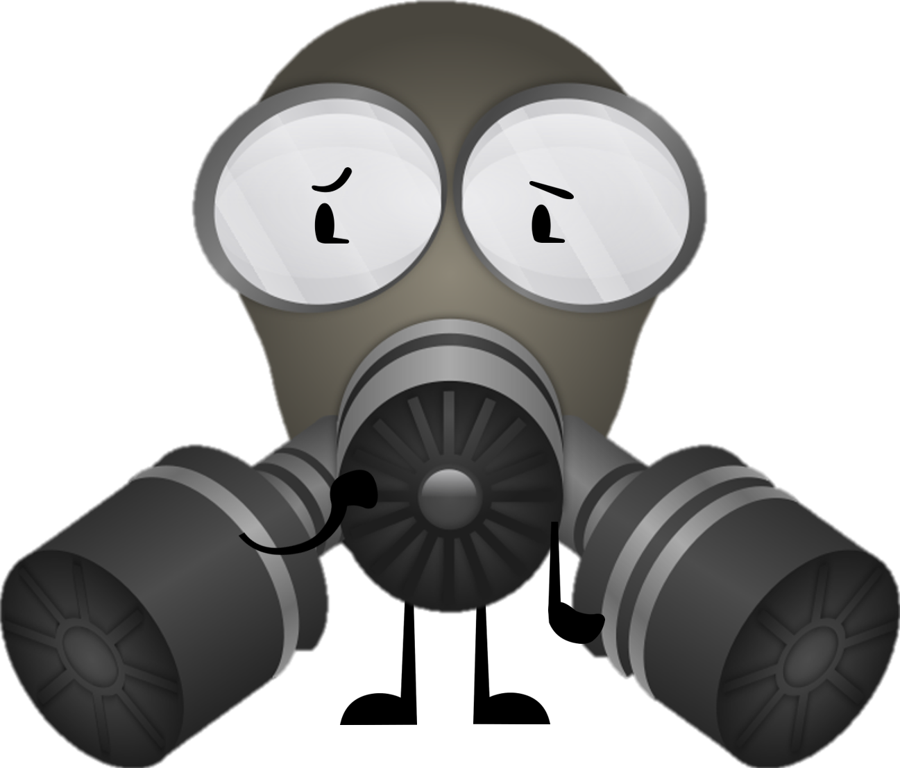 Download Updated Gas Mask Pose - Roblox Face Mask Gas - ClipartKey