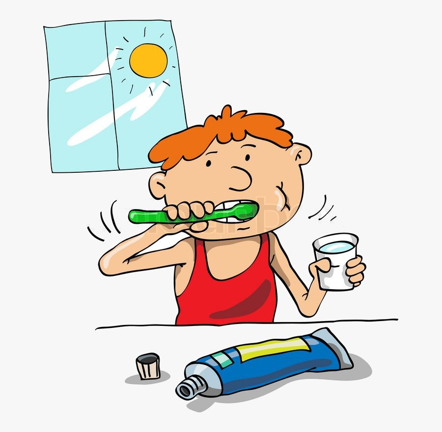 Brush Teeth My Hd Photo Clipart Free Transparent Png - Brush My Teeth In The Morning, Transparent Clipart