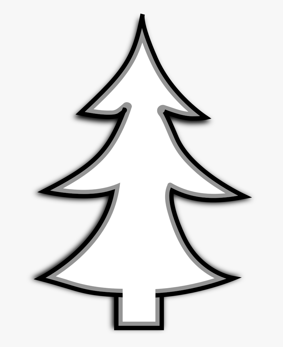 Clipart Of Ca, Rocks And December Free - Christmas Tree Clipart Black And White, Transparent Clipart
