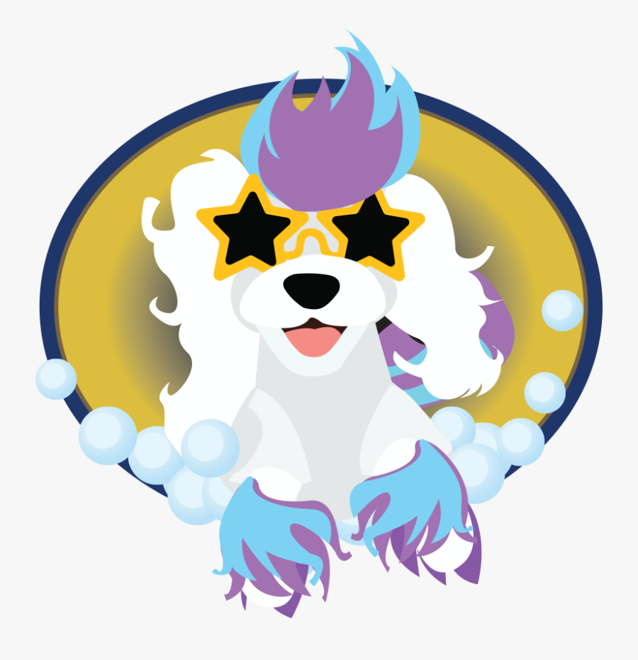 Dog Brushing Teeth Clipart, Transparent Clipart