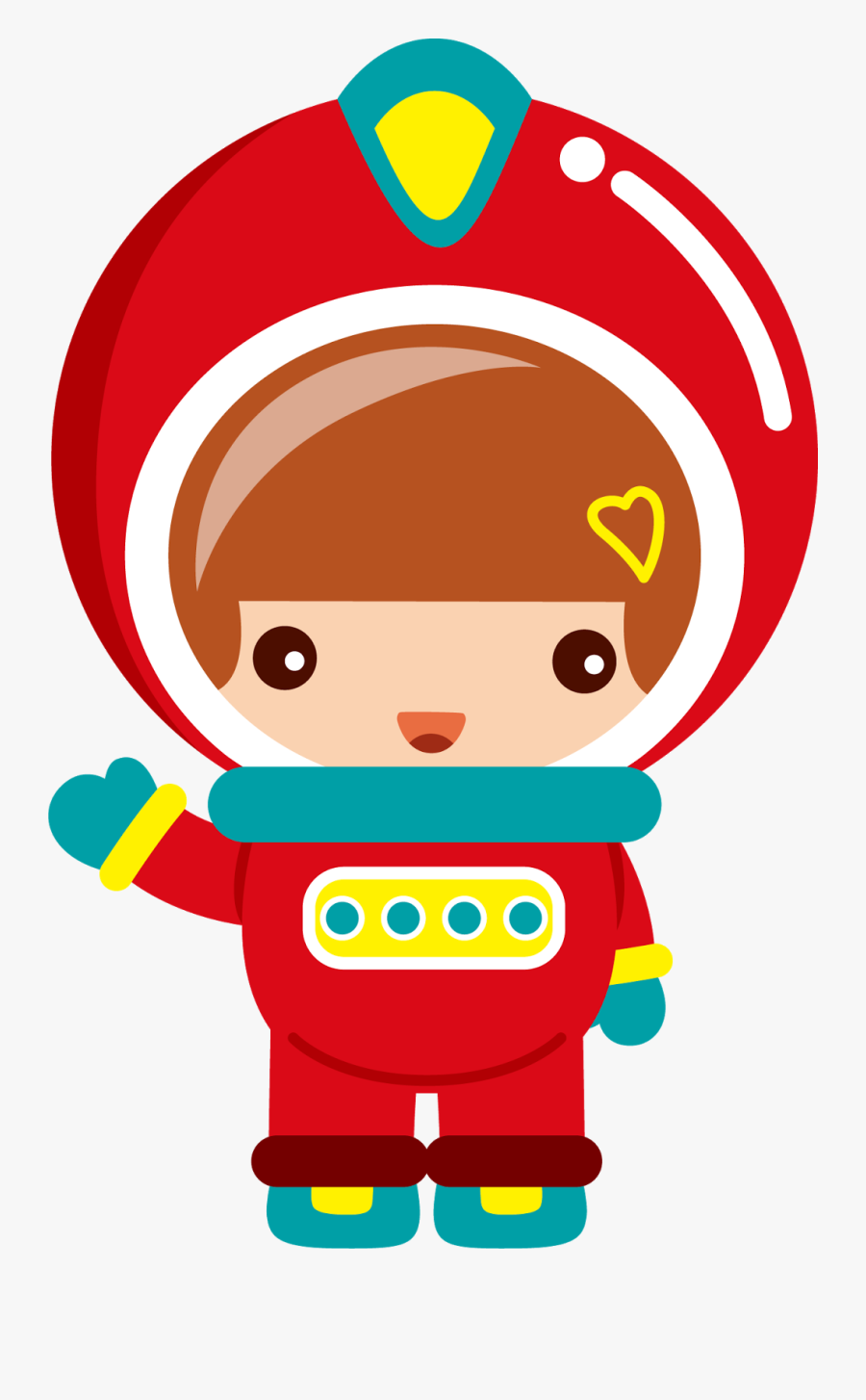 B *✿*clipart ✿ Space - Cute Astronaut Clipart, Transparent Clipart