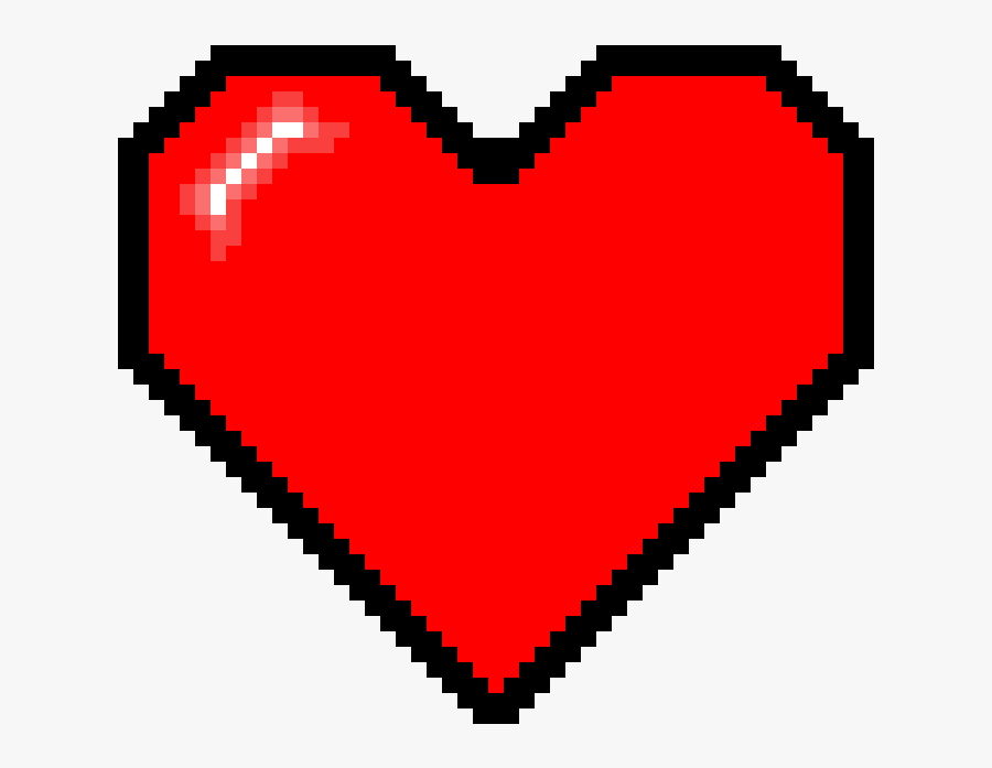 Valentine"s Day Clip Art Free , Png Download - Transparent Pixel Heart Clipart, Transparent Clipart