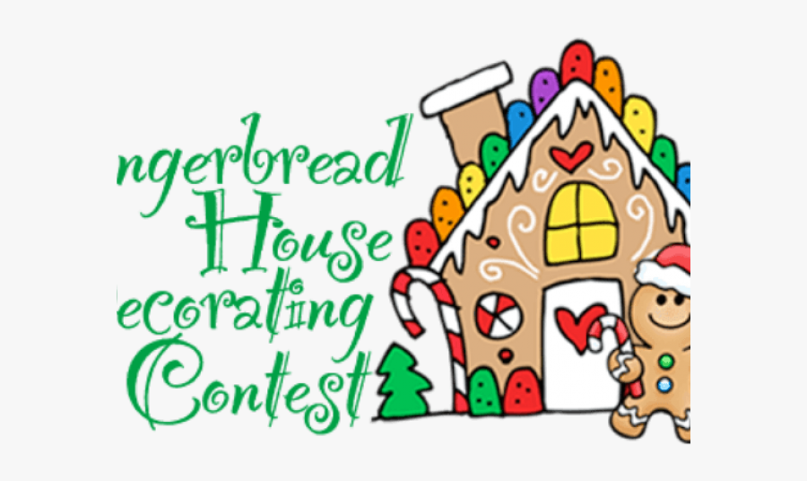 Gingerbread House Clipart For Invite, Transparent Clipart