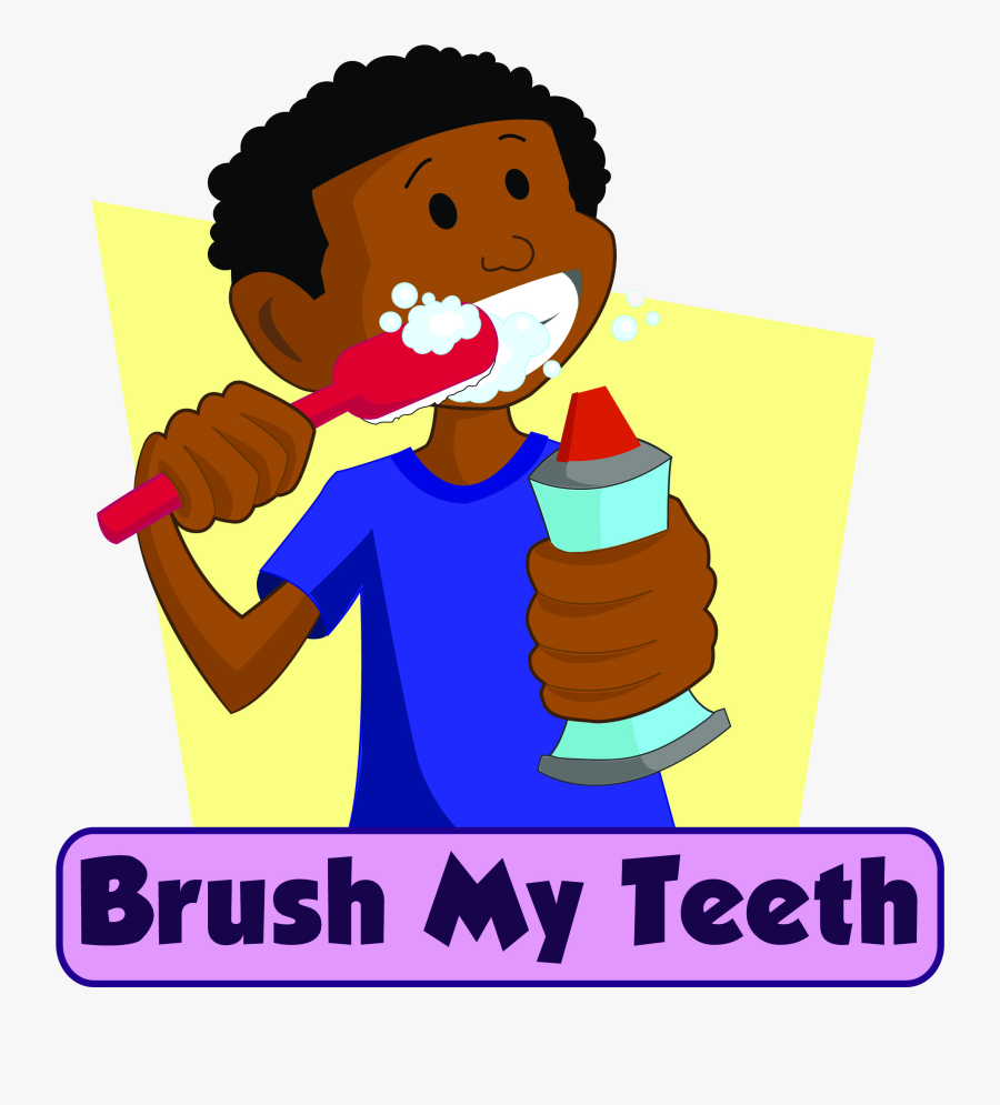 Brush Teeth Clipart Free Your Pictures Clip Art Transparent - Clip Art Brushing Teeth, Transparent Clipart