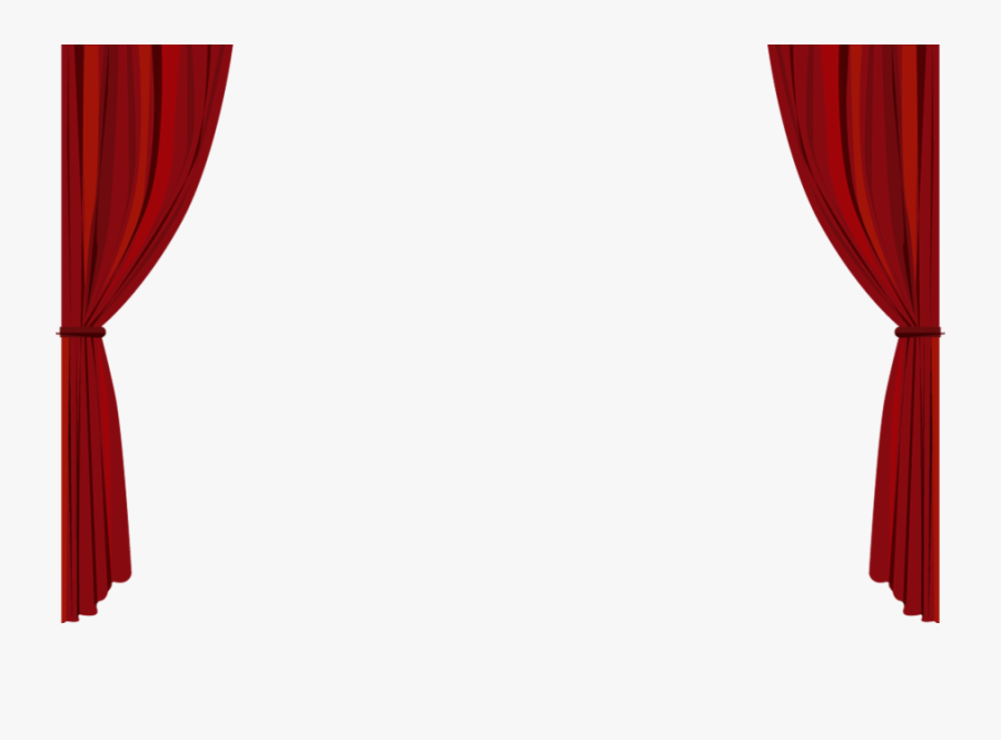 Window Curtain Theatre Transparent - Theater Curtain, Transparent Clipart