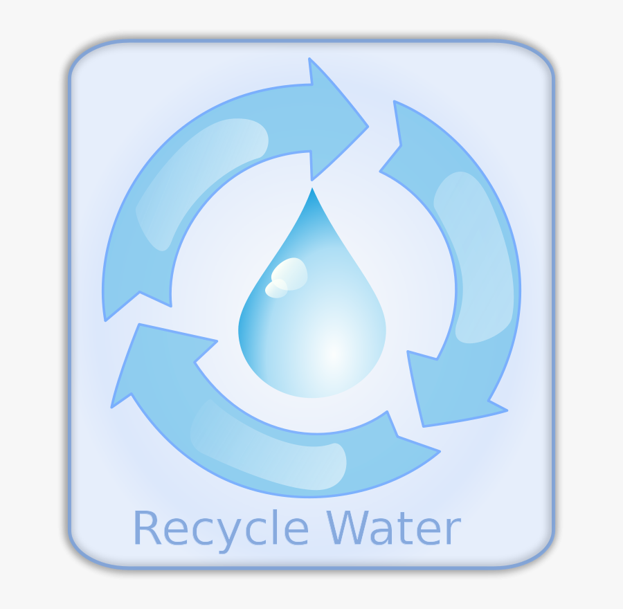 Recycle Water - Water Conservation Png, Transparent Clipart