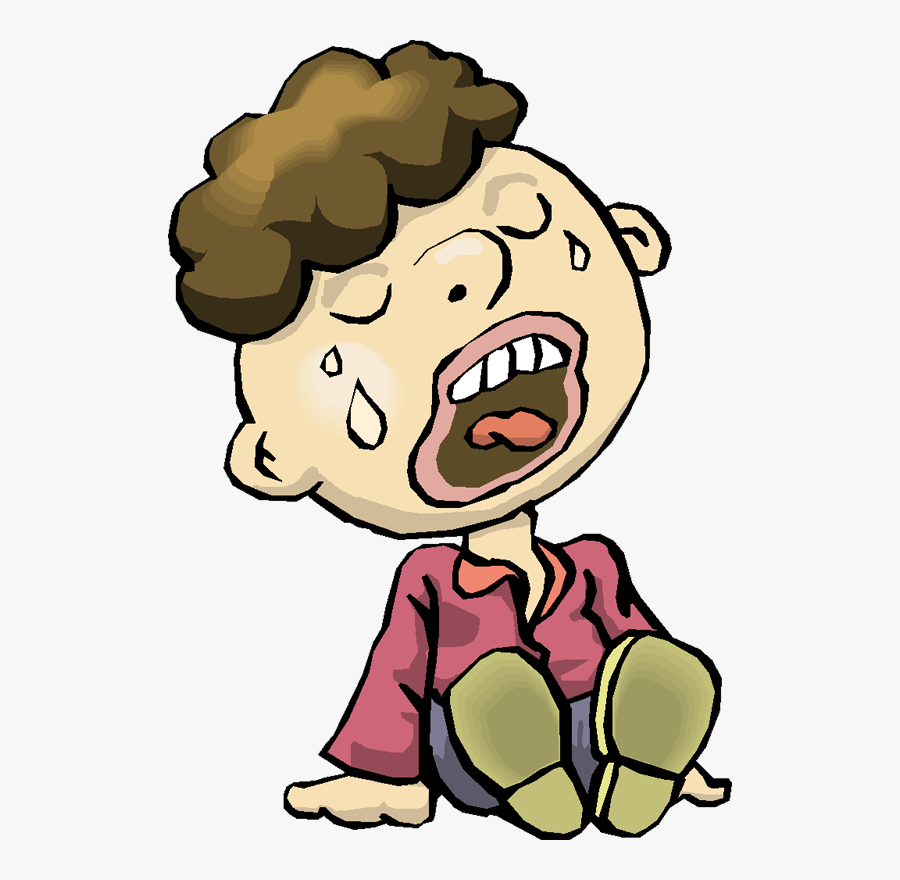 The Crying Boy Child Clip Art - Kid Crying Clip Art, Transparent Clipart