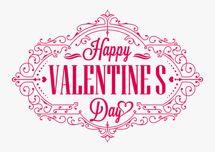 Valentines Day Png Hd - Happy Valentines Day Transparent, Transparent Clipart