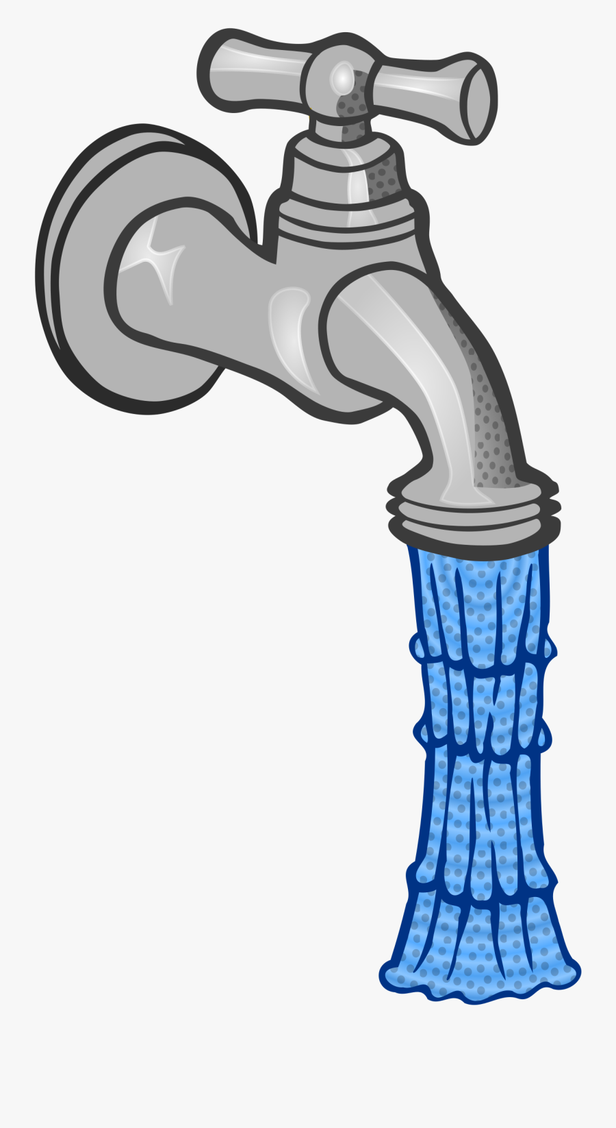 Clipart Issue Faucet Hahn Free Picture - Tap Water Clipart Png, Transparent Clipart