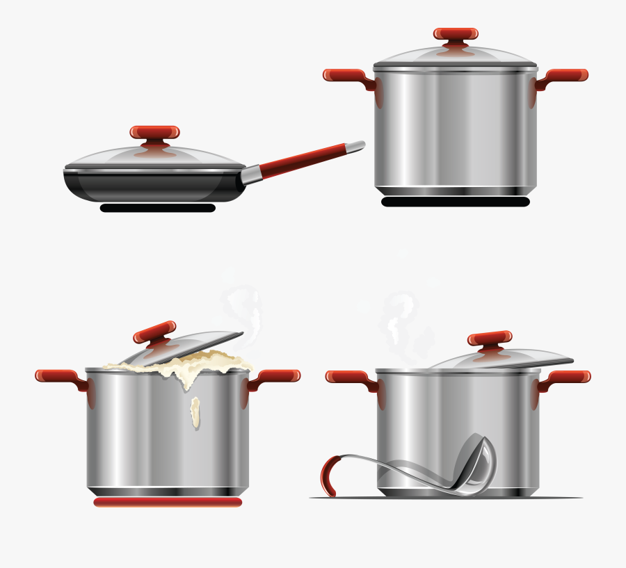 Cooking Transparent Background - Cooking Pot Vector Free, Transparent Clipart