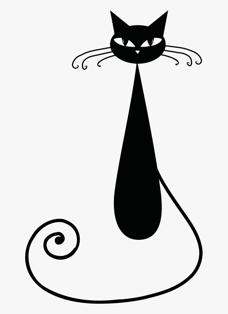 Google Képkeresési Találat - Silhouette Cat Clipart Black And White, Transparent Clipart