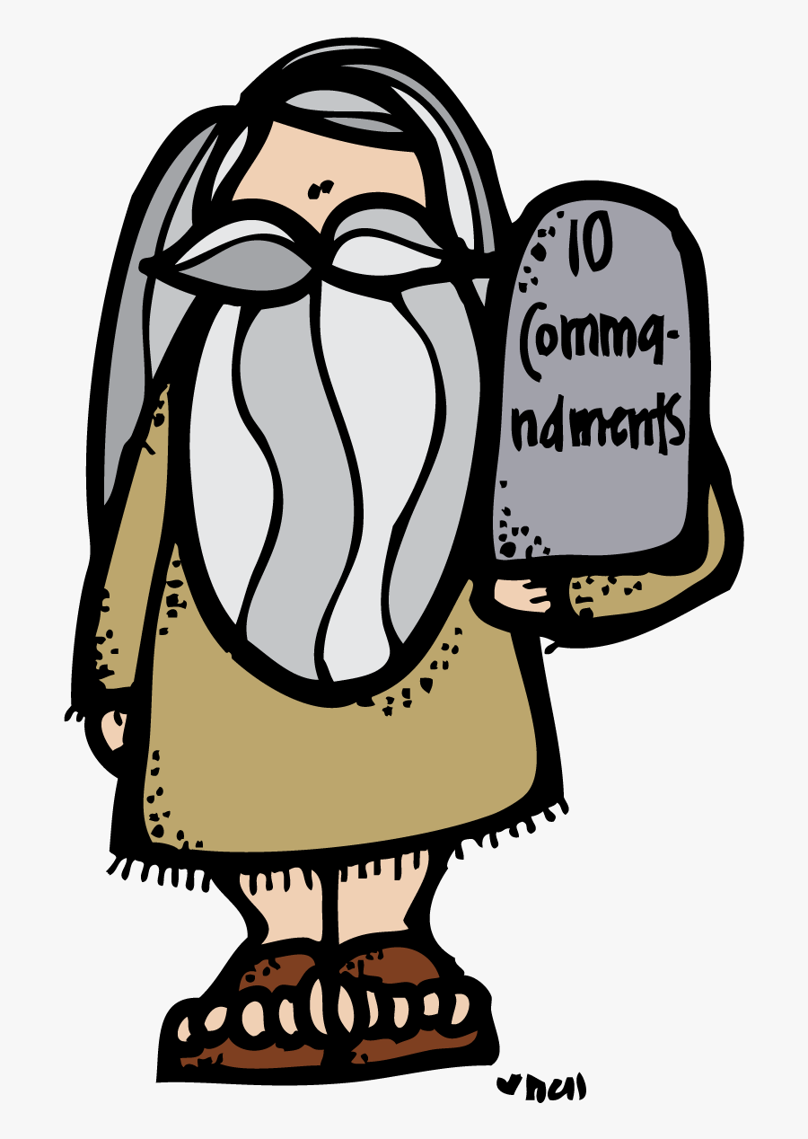 Sydney Clipart Bible - Moses And 10 Commandments Clip Art, Transparent Clipart