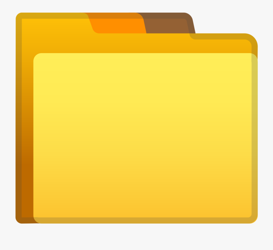 Folder Icon Noto Emoji - File Folder Icon Png, Transparent Clipart