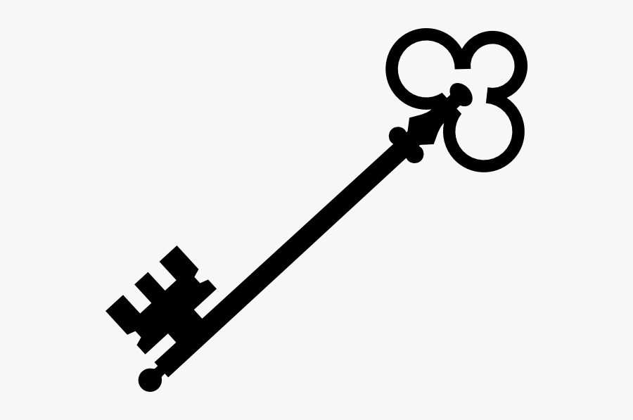 Black Key Clip Art At Clkercom Vector Clip Art Online - Transparent Background Key Clipart, Transparent Clipart
